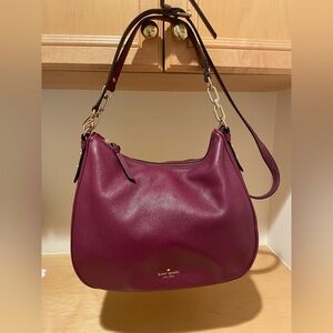 Maroon Kate Spade Shoulder Bag